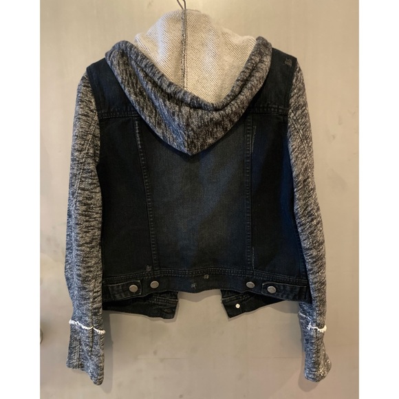 Jean jacket in black by Free People Size S - Picture 2 of 4